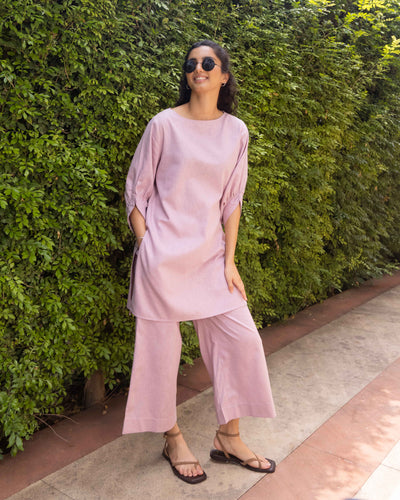 Front Row Co-ord Set in Fresh Lilac