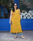 First Rain Kurta Set in Mustard