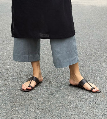 First Rain Kurta Set in Black 3