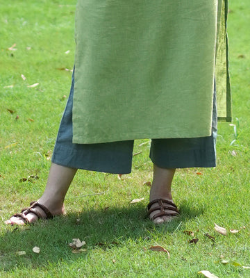 First Rain Kurta Set in Sage Green 3