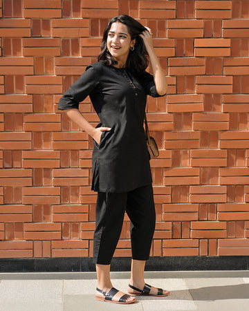 Iced Coffee Set in Black