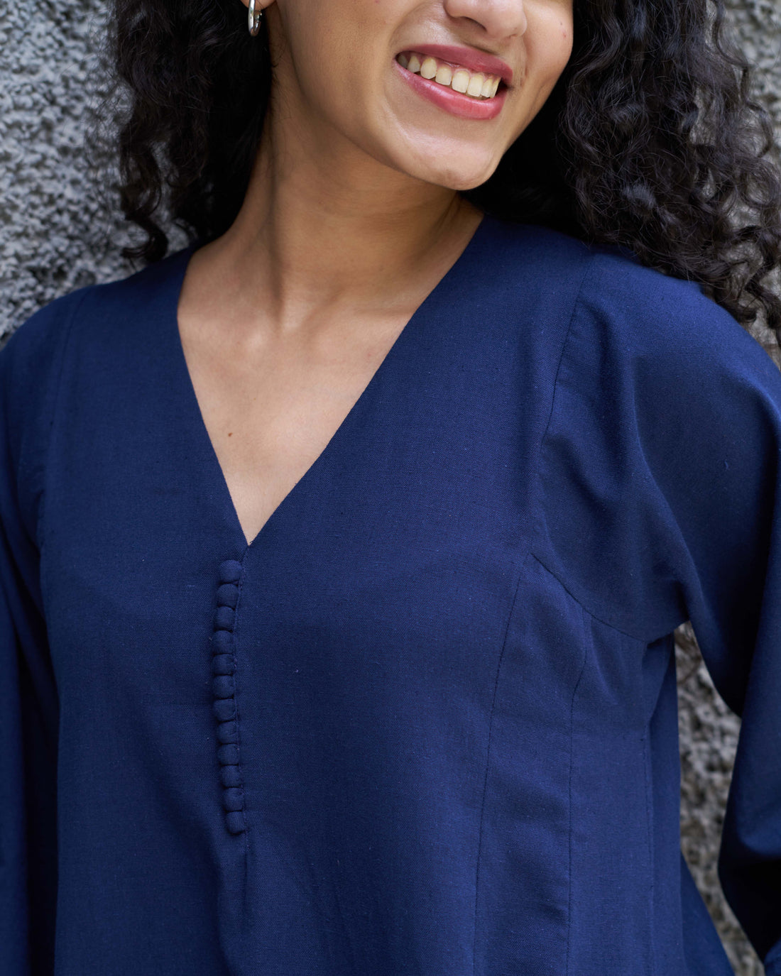 Lip Tint Co-ord Set in Navy