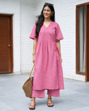 Pitara Co-ord Set in Spring Pink