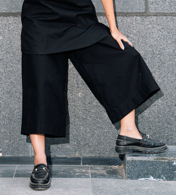 Salt & Pepper Co-Ord Set in Black 3