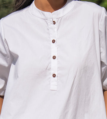 Salt & Pepper Co-Ord Set in White 1