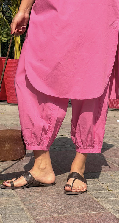 Butter Toast Kurta Co-Ord Set in Pink