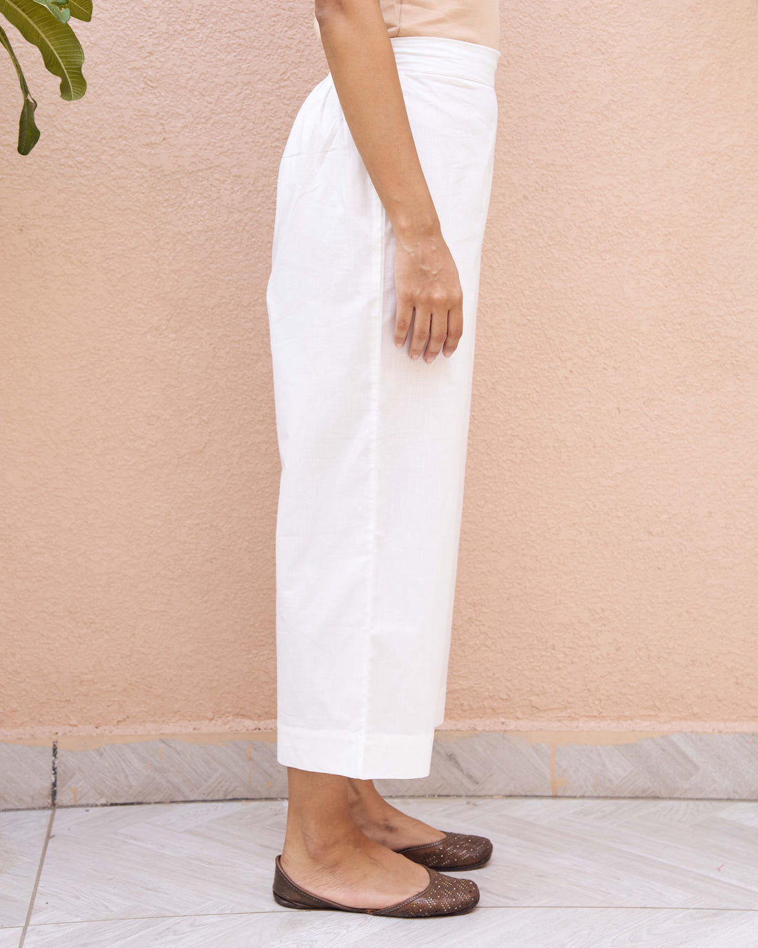 Ink Pen Pants in Ivory