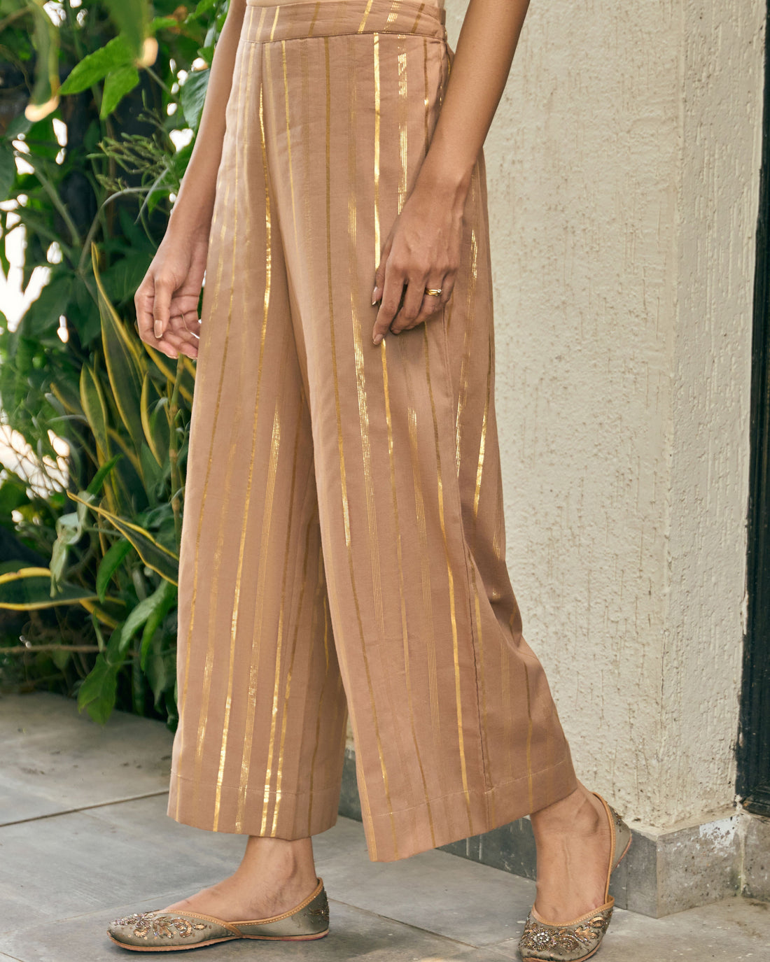 Kaju Katli Pants in Sand