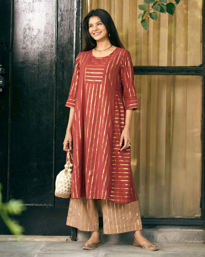 Kaju Katli Pants in Sand