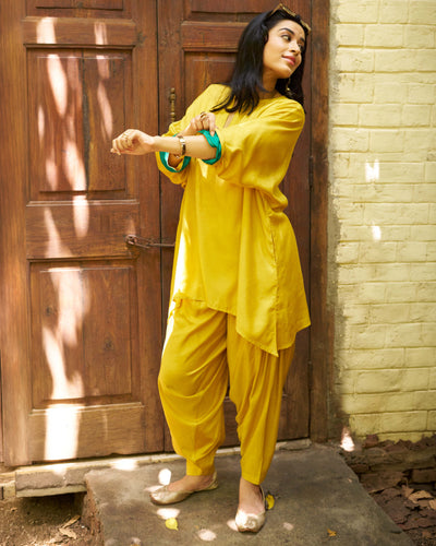 Lifafa Pants in Mustard