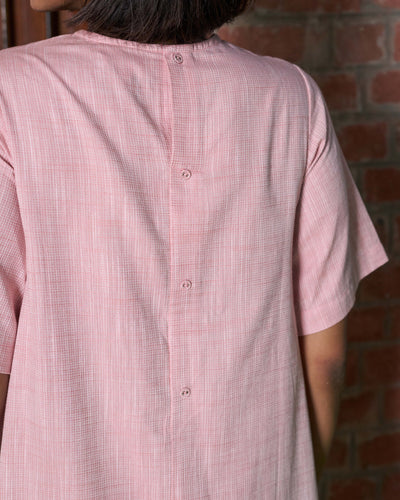 Long Weekend Kurta Set in Dusty Pink