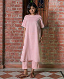 Long Weekend Kurta in Dusty Pink
