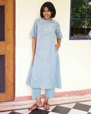 Long Weekend Kurta Set in Sage Green