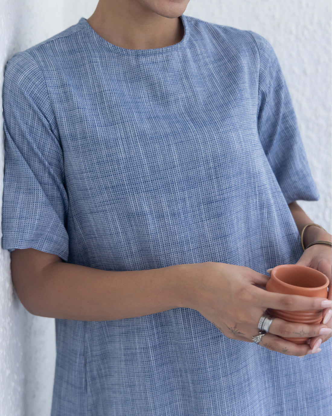 Long Weekend Kurta in Blue