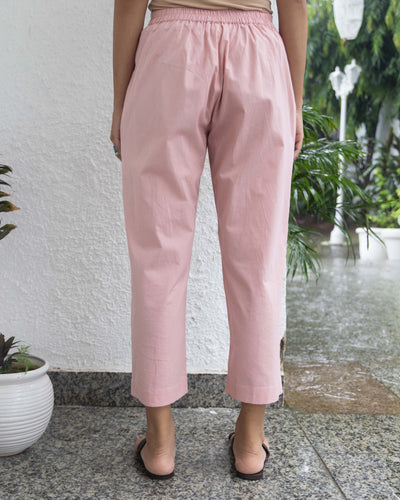 Long Weekend Pants in Dusty Pink