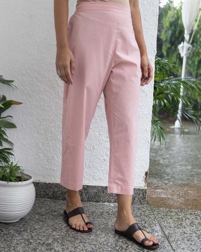 Long Weekend Pants in Dusty Pink