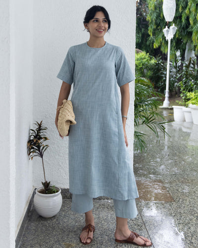 Long Weekend Kurta in Sage Green