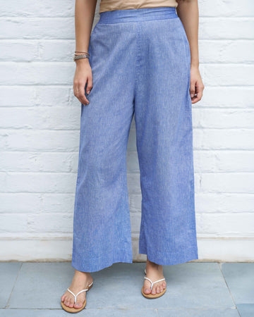 Pitara Pant in Blue