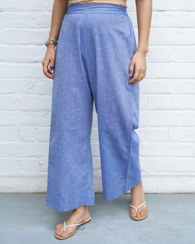 Pitara Pant in Blue