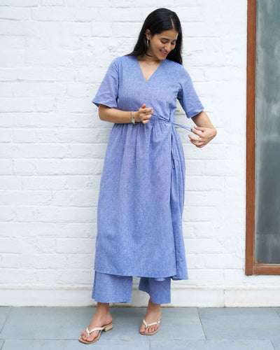 Pitara Co-ord Set in Blue