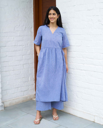Pitara Co-ord Set in Blue