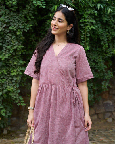 Pitara Co-ord Set in Burgundy