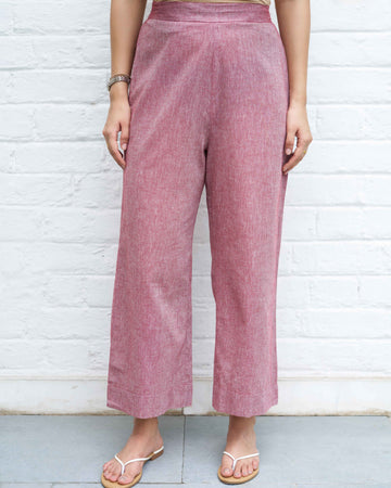 Pitara Pant in Burgundy