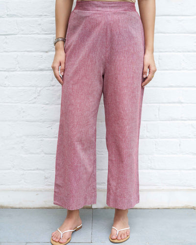 Pitara Pant in Burgundy
