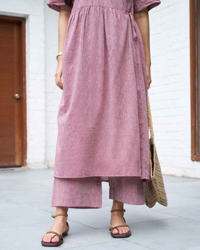 Pitara Co-ord Set in Burgundy
