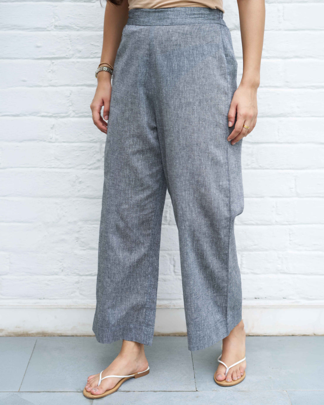Pitara Pant in Grey