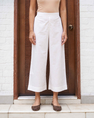 Pitara Pant in Ivory