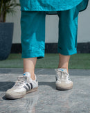 Postcard Pants in Deep Teal