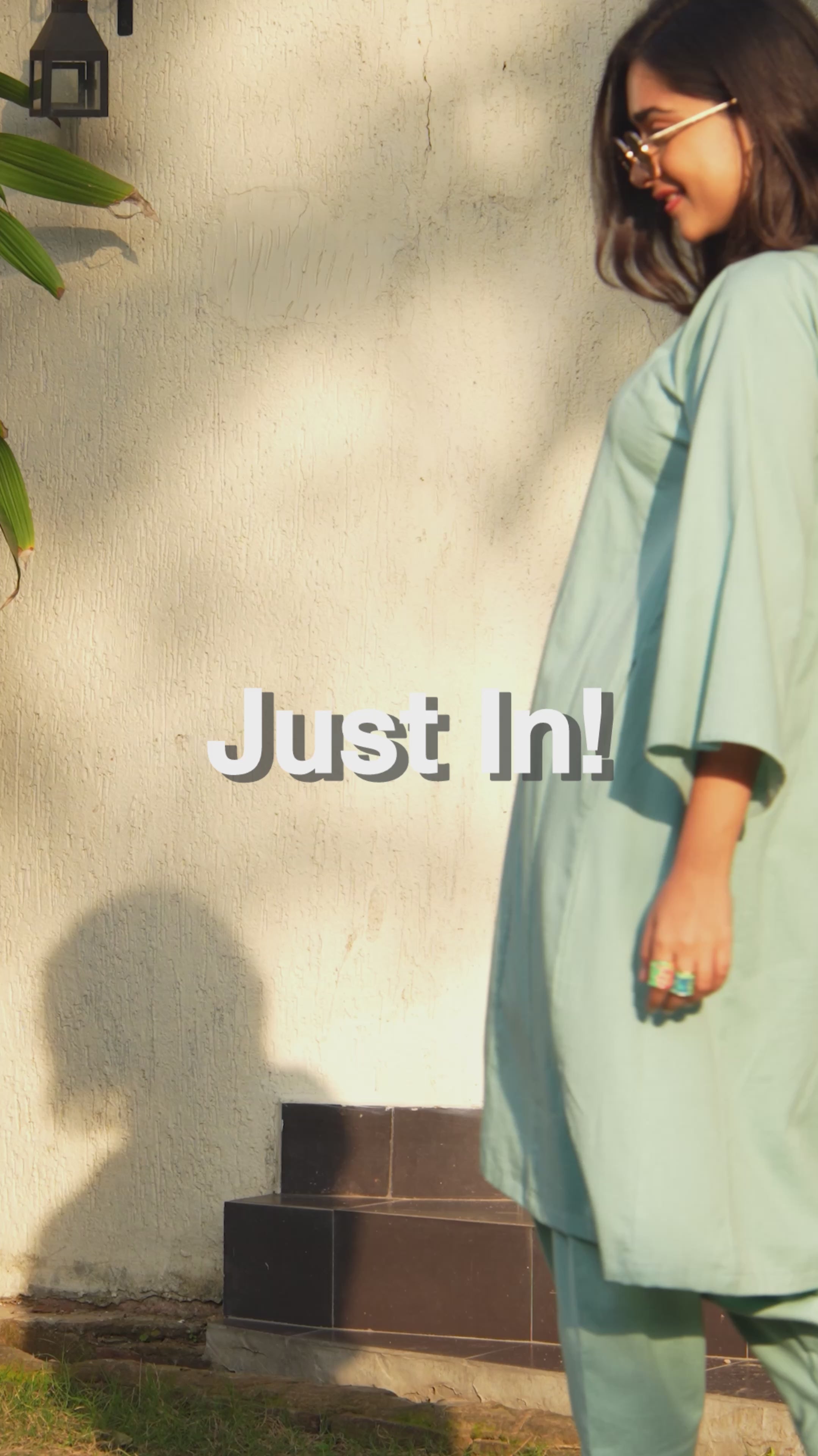 Lip Tint Co-ord Set in Mint