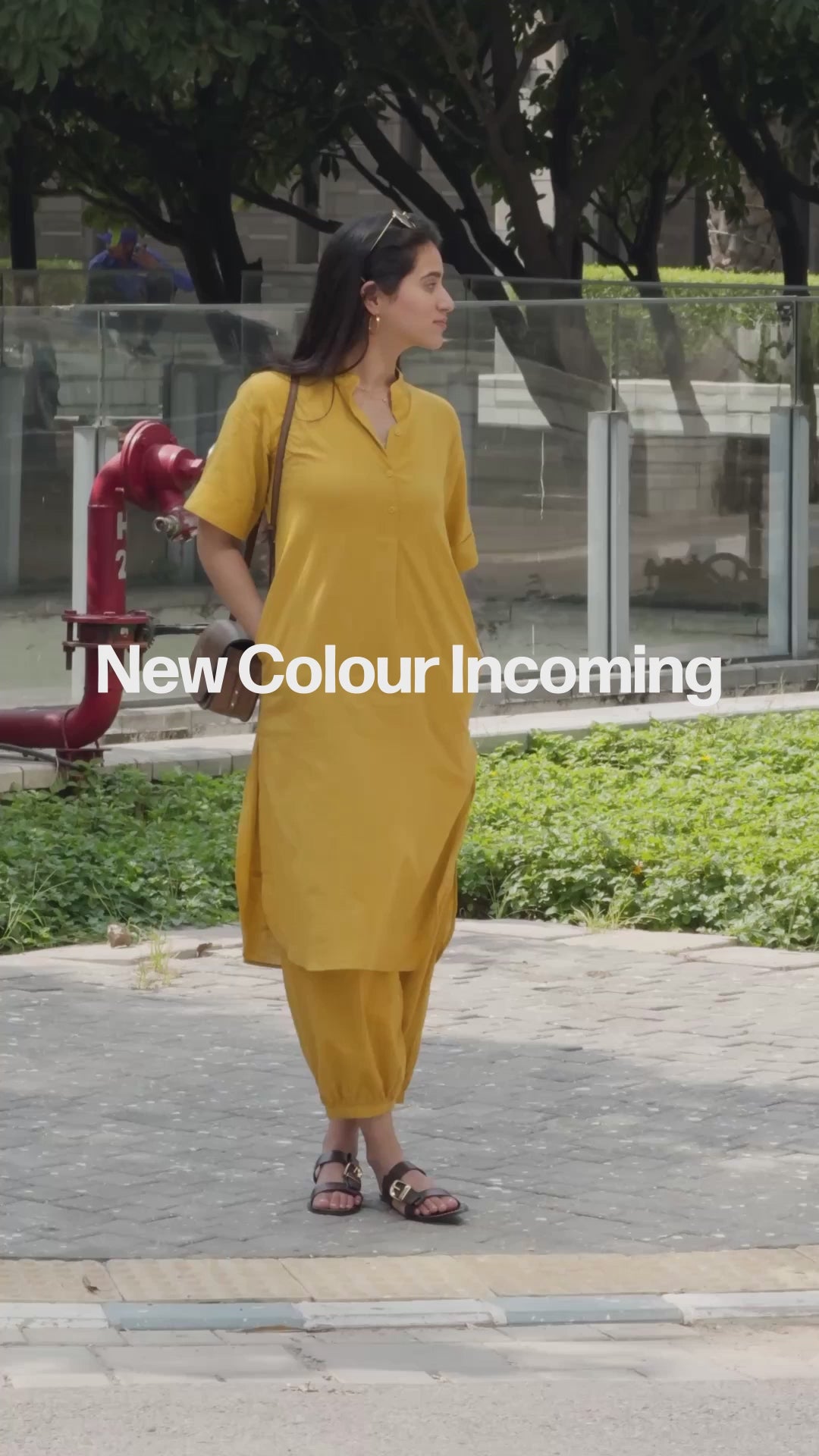 Butter Toast Co Ord Set in Mustard