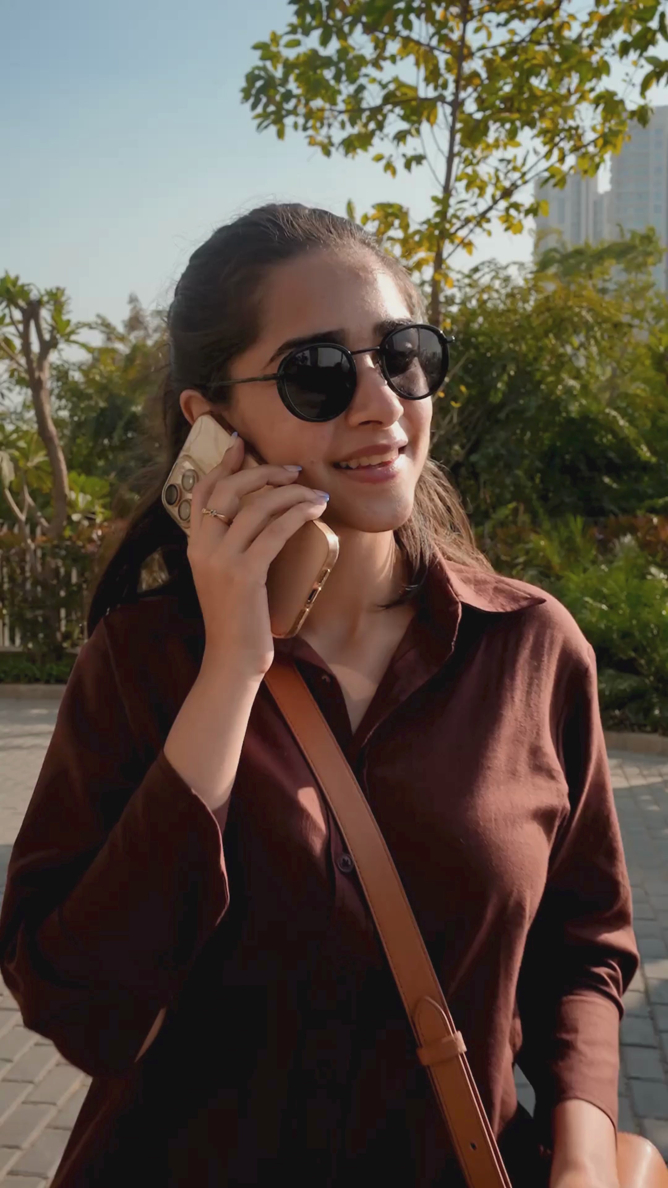 Slow Life Pants in Brown