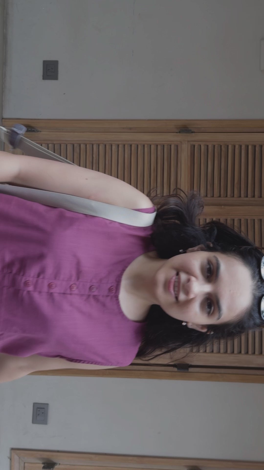 First Rain Kurta Set in Burgundy