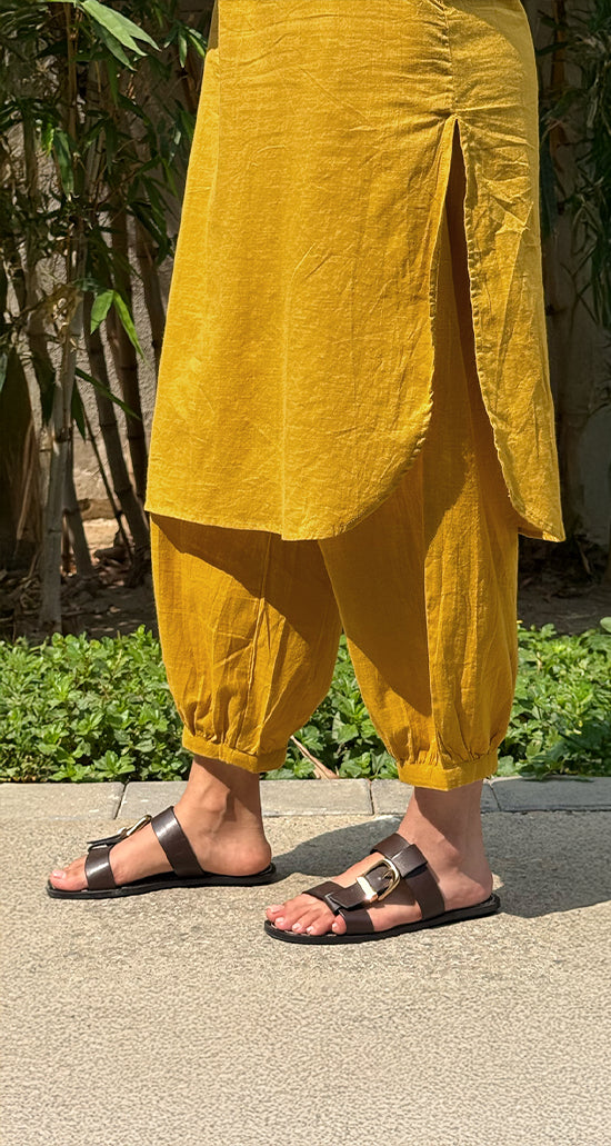 Butter Toast Co Ord Set in Mustard