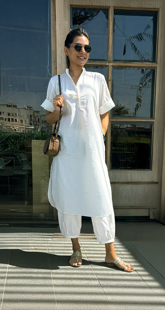Butter Toast Kurta Co-Ord Set in Ivory