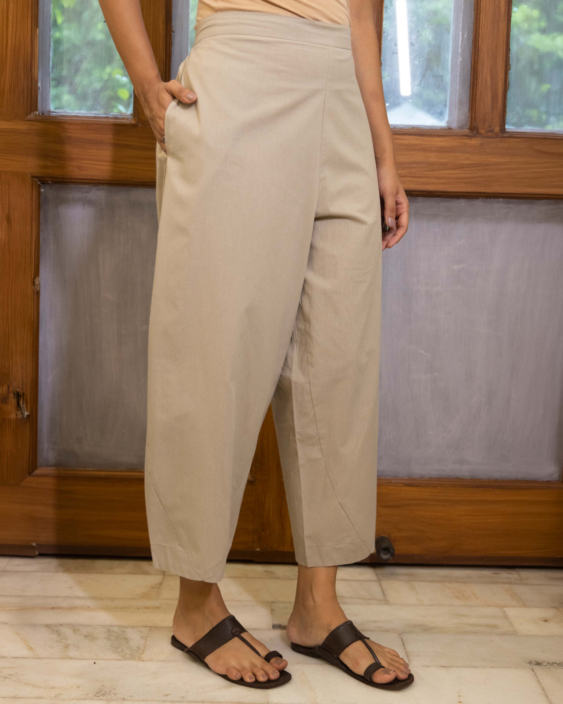Sticky Note Pant in Olive