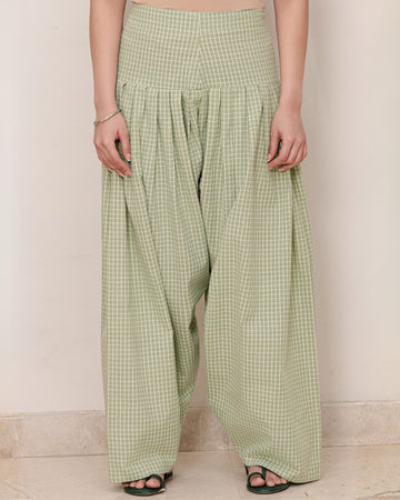 Sudoku Farshi Salwar in Sage Green