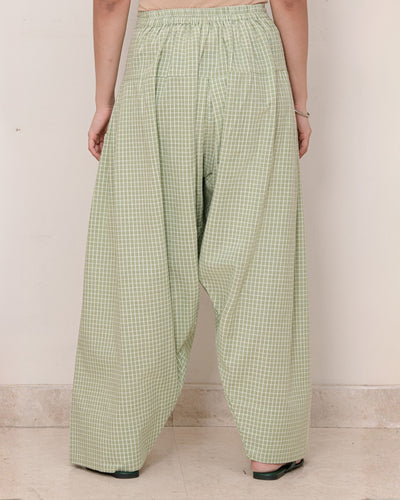 Sudoku Farshi Salwar in Sage Green