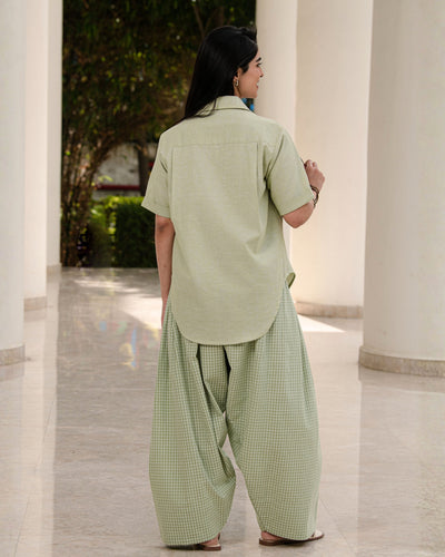 Sudoku Farshi Set in Sage Green