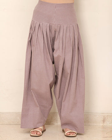 Sudoku Farshi Salwar in Dusty Lilac