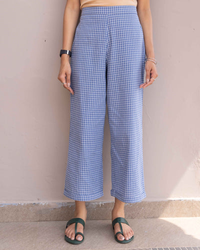 Sudoku Co-ord Set in Slate Blue