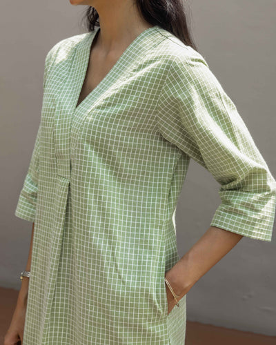 Sudoku Co-ord Set in Sage Green
