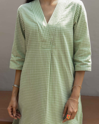 Sudoku Co-ord Set in Sage Green