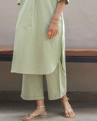 Sudoku Co-ord Set in Sage Green