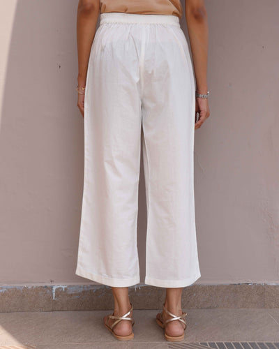 Sudoku Pants in Ivory