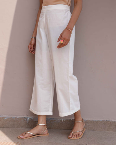 Sudoku Pants in Ivory