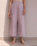 Sudoku Pants in Dusty Lilac